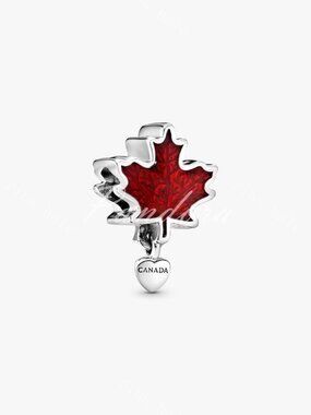 Pandora Canada Red Maple Leaf Charm